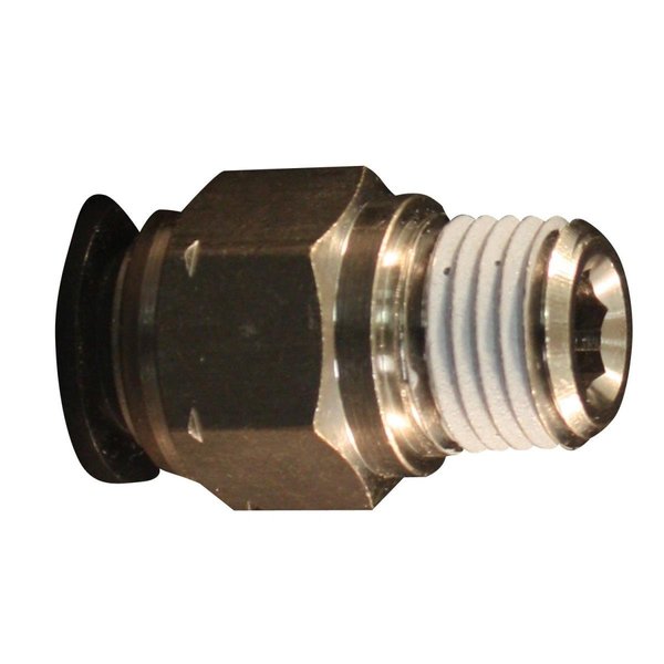 Wilton Milton S-2200-9 0.25 in. MNPT 0.37 in. OD Push to Connect Tube Fitting - 0.59 Lbs S-2200-9